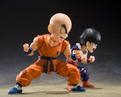 Dragon Ball S.H.Figuarts Action Figure Krillin Son Goku´s old Friend 11 cm by Bandai - immagine 7