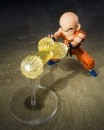 Dragon Ball S.H.Figuarts Action Figure Krillin Son Goku´s old Friend 11 cm by Bandai - immagine 5