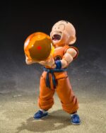 Dragon Ball S.H.Figuarts Action Figure Krillin Son Goku´s old Friend 11 cm by Bandai - immagine 6