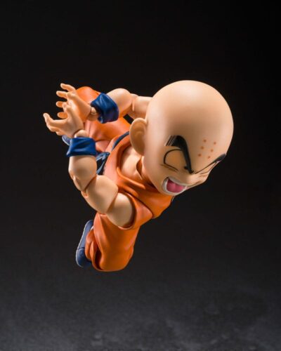Dragon Ball S.H.Figuarts Action Figure Krillin Son Goku´s old Friend 11 cm by Bandai - immagine 3