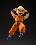 Dragon Ball S.H.Figuarts Action Figure Krillin Son Goku´s old Friend 11 cm by Bandai - immagine 2