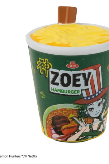 KPop Demon Hunters Squishy Anti Stress Figure Zoey Hamburger Noodles