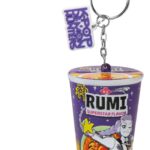 KPop Demon Hunters Squishy Keychain Rumi Superstar Flavor Noodles