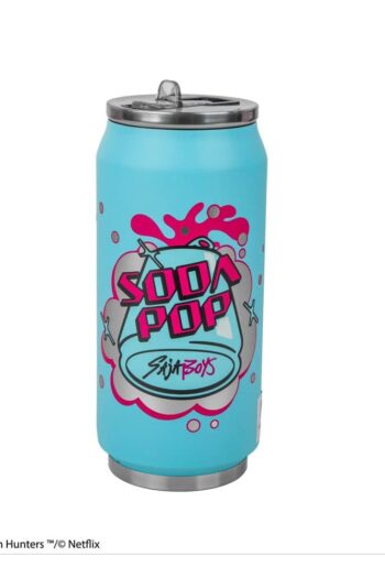 KPop Demon Hunters Thermal Straw Mug Soda Pop Can