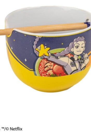KPop Demon Hunters Ramen Bowl with Chopsticks Rumi Superstar Flavor