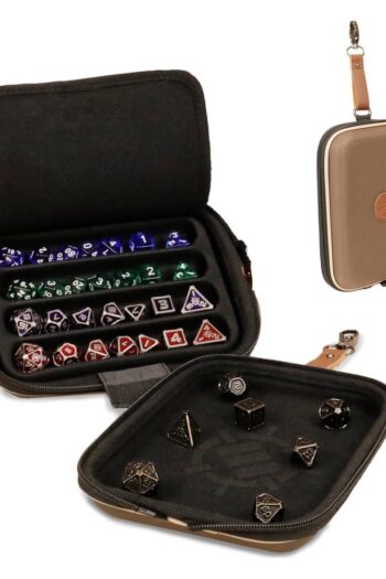 Enhance Board Game Dice Bag Designer Edition Tan