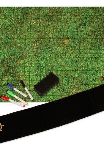 Enhance Tabletop Grid Mat Campaign Kit DnD green