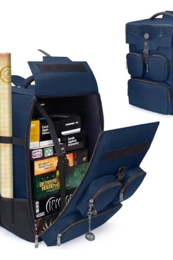 Enhance Board Game Backpack Collector's Edition Blue