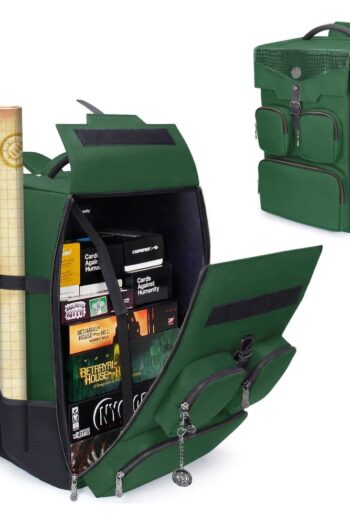 Enhance Board Game Backpack Collector's Edition Green