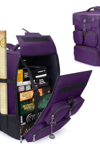 Enhance Board Game Backpack Collector's Edition Purple