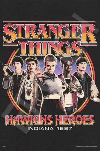 Stranger Things 1000-piece puzzle Hawkins Heroes