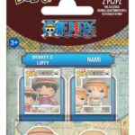 One Piece Bitty POP! Vinyl Figures 2-Pack Monkey D. Luffy & Nami 2 cm