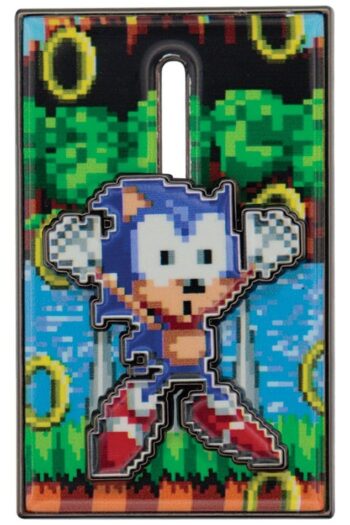 Sonic The Hedgehog Pin Badge Moving