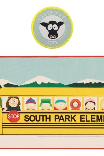 South Park Desk Pad & Coaster Set Elementary School Bus