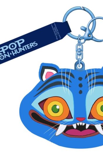 KPop Demon Hunters Silicone Keychain Derpy Tiger