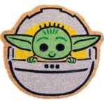 Star Wars The Mandalorian Die-Cut Door Mat 50 x 55 cm