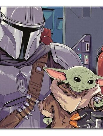 Star Wars The Mandalorian XL Mouse Mat The Child 80 x 35 cm