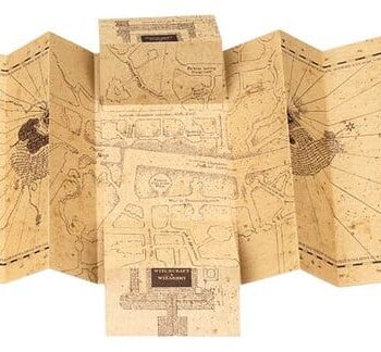 Harry Potter Map Marauder's Map 18 cm