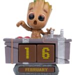 Marvel 3D Perpetual Calendar Groot Death Button 12 cm