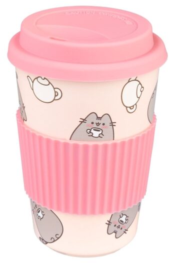 Pusheen Ceramic Mug with Lid 400 ml