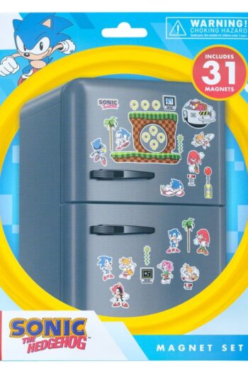 Sonic Die-Cut Magnet Set