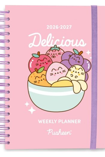 Pusheen School Diary weekly planner 2026/2027 Fruits A5