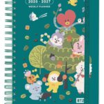 BT21 School Diary weekly planner 2026/2027 A5