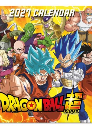 Dragon Ball 2027 Wall Calendar 30 x 30 cm