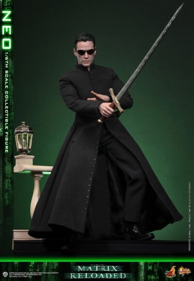 Matrix Movie Masterpiece Action Figure 1/6 Neo Anderson 31 cm Keanu Reeves by Hot Toys - immagine 4