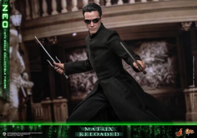 Matrix Movie Masterpiece Action Figure 1/6 Neo Anderson 31 cm Keanu Reeves by Hot Toys - immagine 9