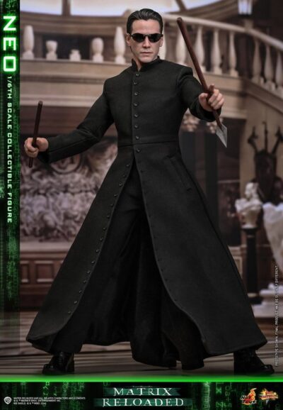 Matrix Movie Masterpiece Action Figure 1/6 Neo Anderson 31 cm Keanu Reeves by Hot Toys - immagine 10