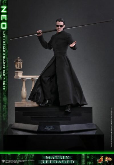 Matrix Movie Masterpiece Action Figure 1/6 Neo Anderson 31 cm Keanu Reeves by Hot Toys - immagine 12