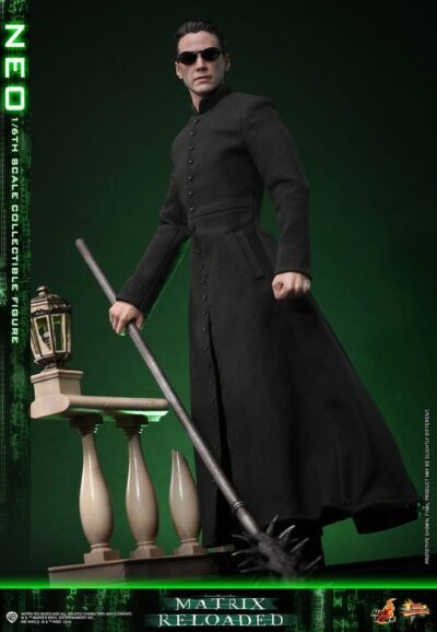 Matrix Movie Masterpiece Action Figure 1/6 Neo Anderson 31 cm Keanu Reeves by Hot Toys - immagine 13