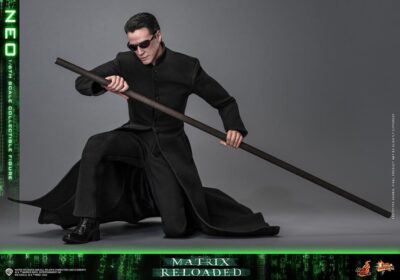 Matrix Movie Masterpiece Action Figure 1/6 Neo Anderson 31 cm Keanu Reeves by Hot Toys - immagine 15