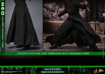 Matrix Movie Masterpiece Action Figure 1/6 Neo Anderson 31 cm Keanu Reeves by Hot Toys - immagine 19