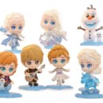 Frozen Cosbi Mini Figures 8 cm Blind Box Display (8)