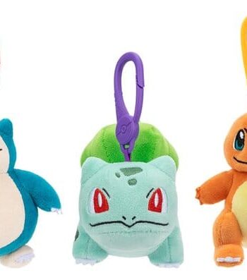 Pokémon Plush Figure Clip ons Version 14 10 cm Assortment (6)
