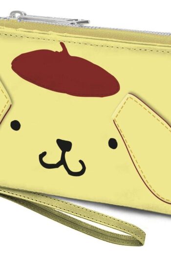 Sanrio Slim Wallet Pompompurin Face