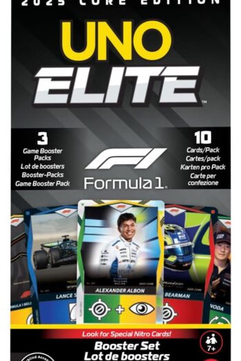 Formula 1 UNO Card Game Elite F1 Booster-Set