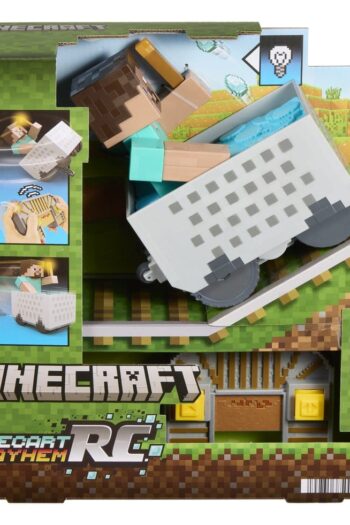 Minecraft RC Vehicle Steve in Minecart