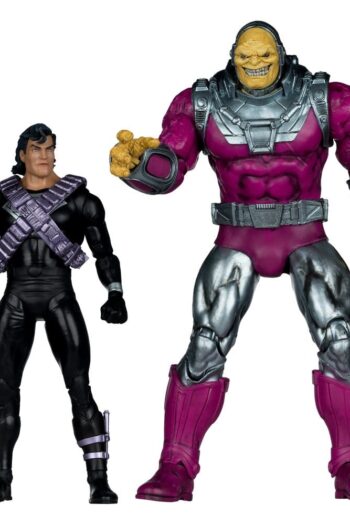 DC Multiverse Megafig Action Figure 2-Pack Mongul vs Superman (Return of Superman) 25 cm