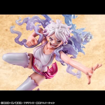 One Piece Portrait of Pirates PVC Figure Evolutionary History Jewelry Bonney The Freest Future Ver. 24 cm by Megahouse - immagine 4