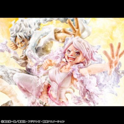 One Piece Portrait of Pirates PVC Figure Evolutionary History Jewelry Bonney The Freest Future Ver. 24 cm by Megahouse - immagine 9