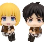 Attack on Titan Lookup PVC Figures 2-Pack Armin Arlert & Eren Yeager Grumpy Ver. 11 cm (with gift)