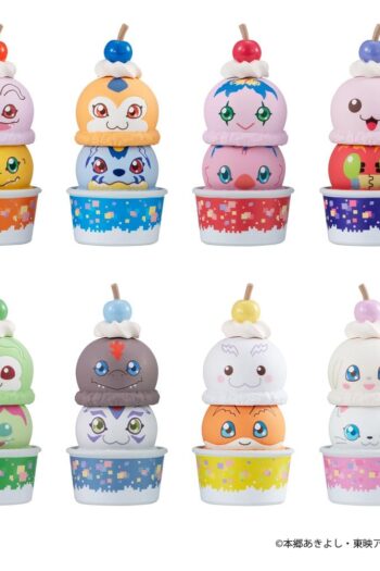 Digimon Adventure Tsumichen Stack up & Change Minifigures 8-Pack 8 cm (with gift)