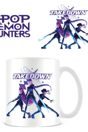 KPop Demon Hunters Mug Takedown White