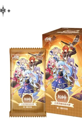 Genshin Impact Trading Card Game Series 1 Blind Box Display (18) *Chinese Version*