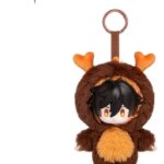 Genshin Impact Winter Nesting Series Vinyl Plush Keychain Zhongli 15 cm