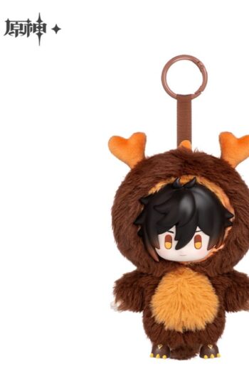 Genshin Impact Winter Nesting Series Vinyl Plush Keychain Zhongli 15 cm