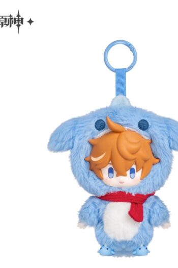 Genshin Impact Winter Nesting Series Vinyl Plush Keychain Tartaglia 15 cm